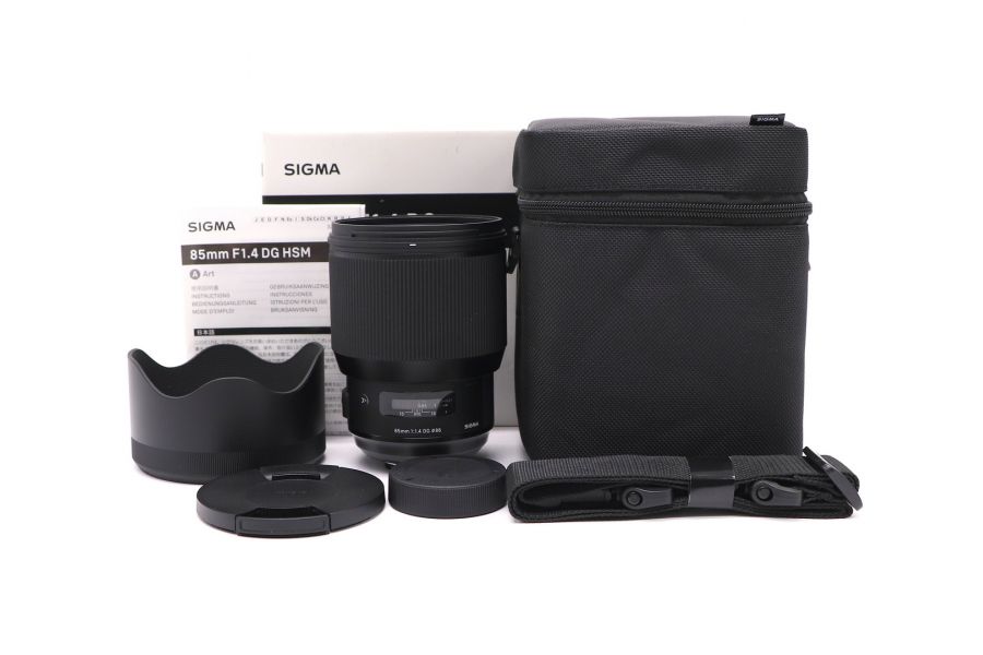 Sigma AF 85mm f/1.4 DG HSM Art Nikon F в упаковке