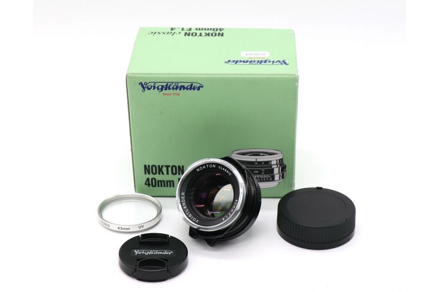 Voigtlander Nokton 40mm f/1.4 Leica-M
