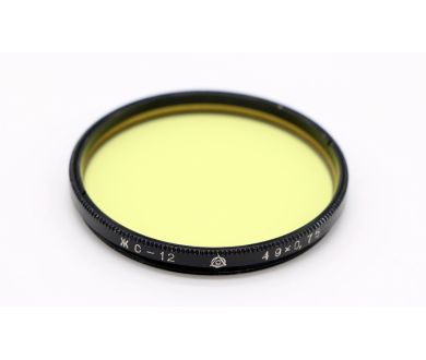 Светофильтр ЖС-12 49х0,75 / 49mm
