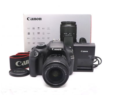 Canon EOS 1100D kit в упаковке (пробег 7275 кадров)