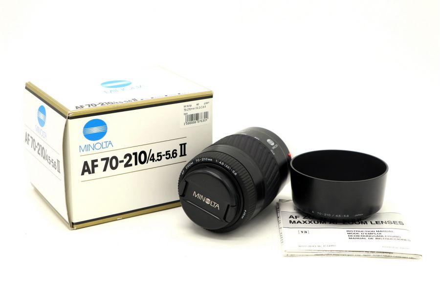 Minolta AF Zoom 70-210mm f/4.5-5.6 II новый в упаковке