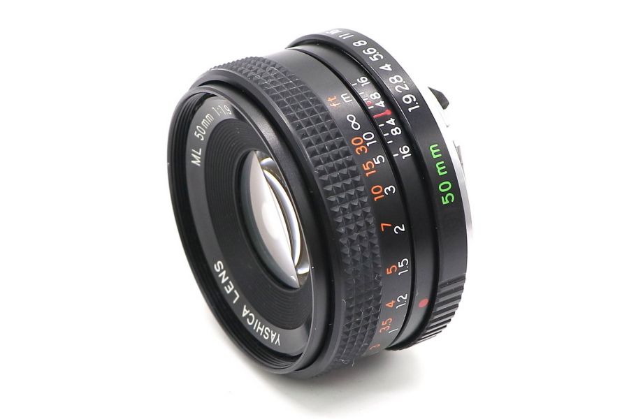 Объектив Yashica ML 50mm f/1.9 (Japan, 1985)