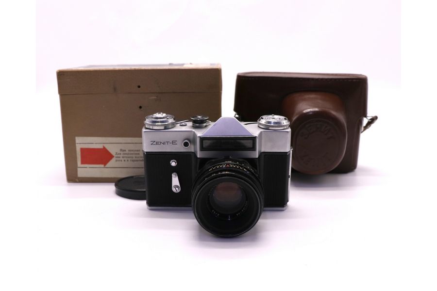 Редкость Зенит-Е 1-й выпуск (СССР, 1967) в упаковке