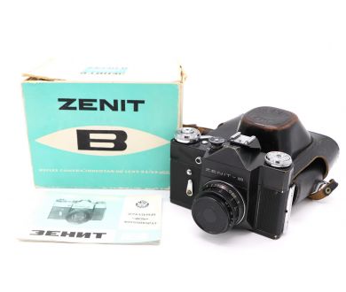 Редкий Зенит-В kit черный в упаковке (СССР, 1972)