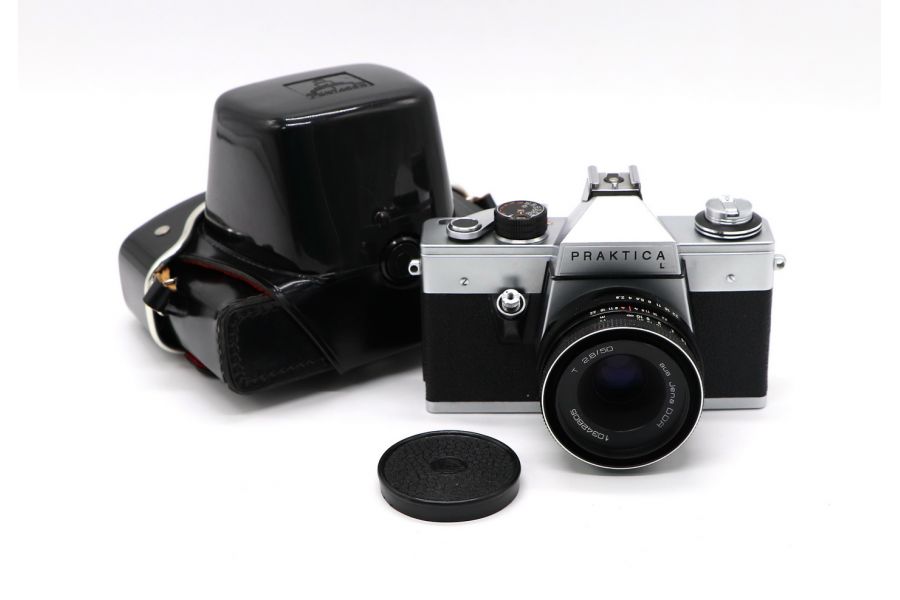 Praktica L + Tessar 2.8/50mm aus Jena DDR