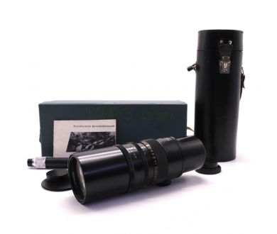 Объектив Таир-3 4,5/300А в упаковке (СССР, 1976)