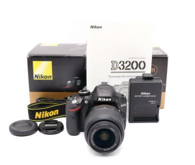 Купить Nikon D3200 kit в упаковке (пробег 9995 кадров) Nikon D3200 kit в упаковке (пробег 9995 кадров)