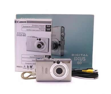 Canon IXUS 60 в упаковке (Japan, 2004)