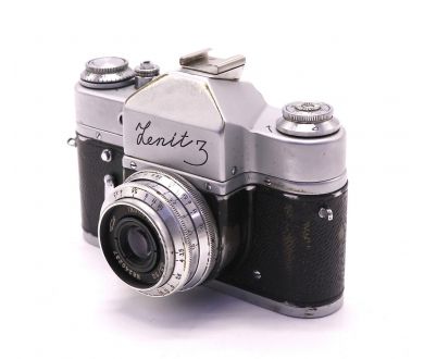 Зенит 3 + Индустар-50 (КМЗ, 1962)