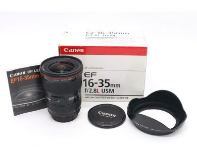 Canon EF 16-35mm f/2.8L USM в упаковке 