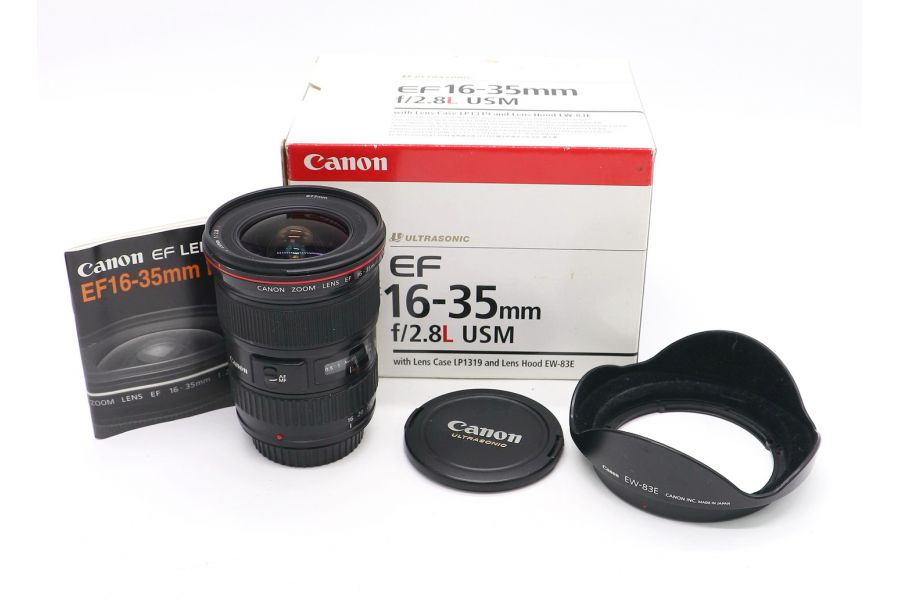 Canon EF 16-35mm f/2.8L USM в упаковке 