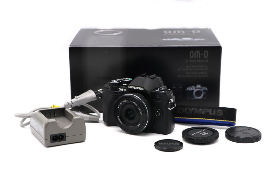Olympus OM-D E-M10 Mark III kit black в упаковке