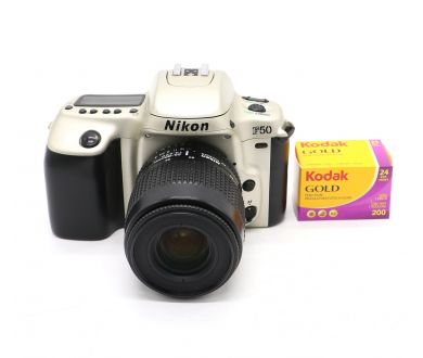 Купить Nikon F50 kit + фотопленка Kodak Nikon F50 kit + фотопленка Kodak