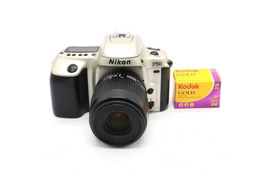 Nikon F50 kit + фотопленка Kodak