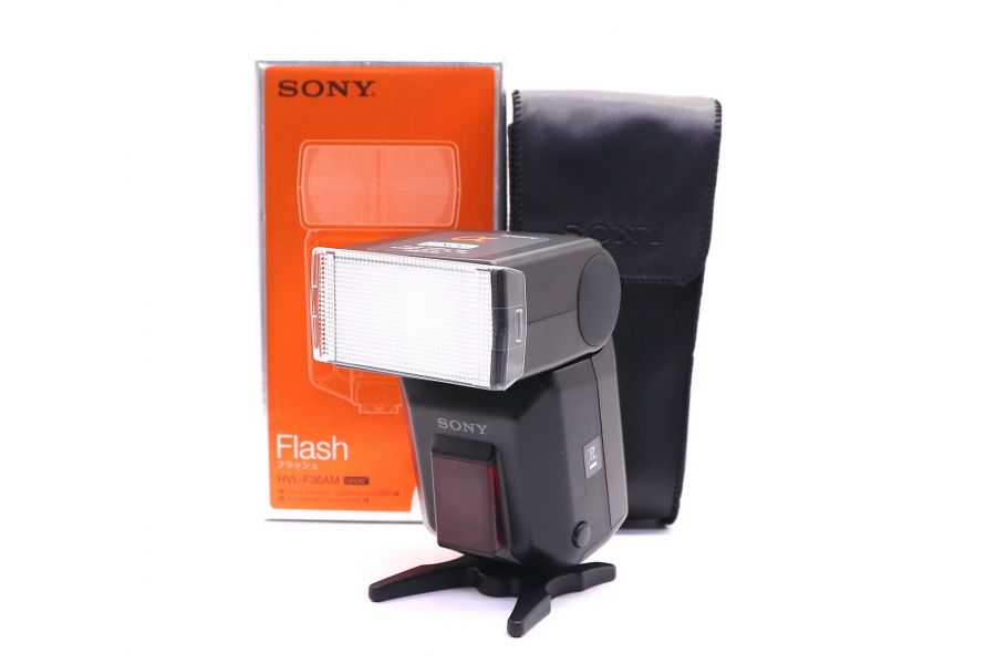 Фотовспышка Sony HVL-F36AM в упаковке