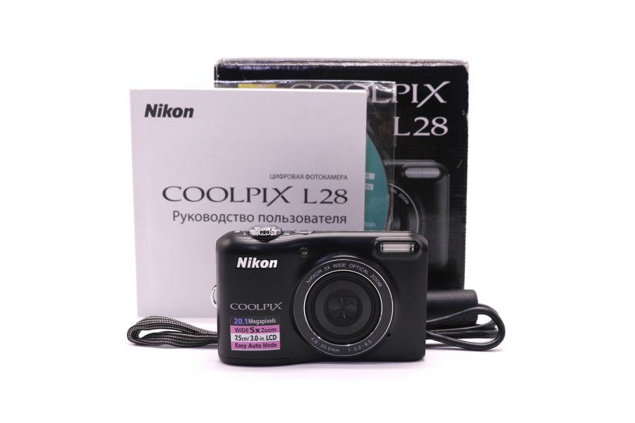 Nikon Coolpix L28 в упаковке