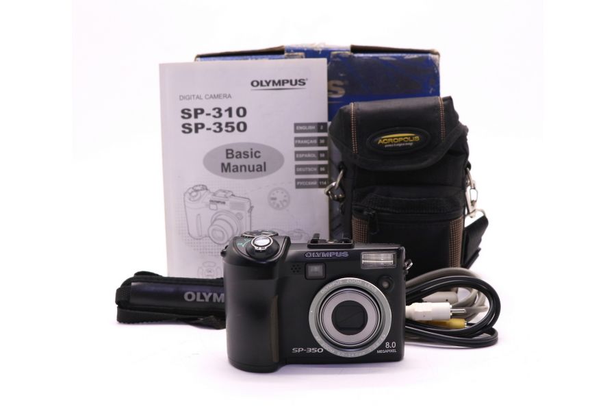 Olympus SP-350 в упаковке компактная камера