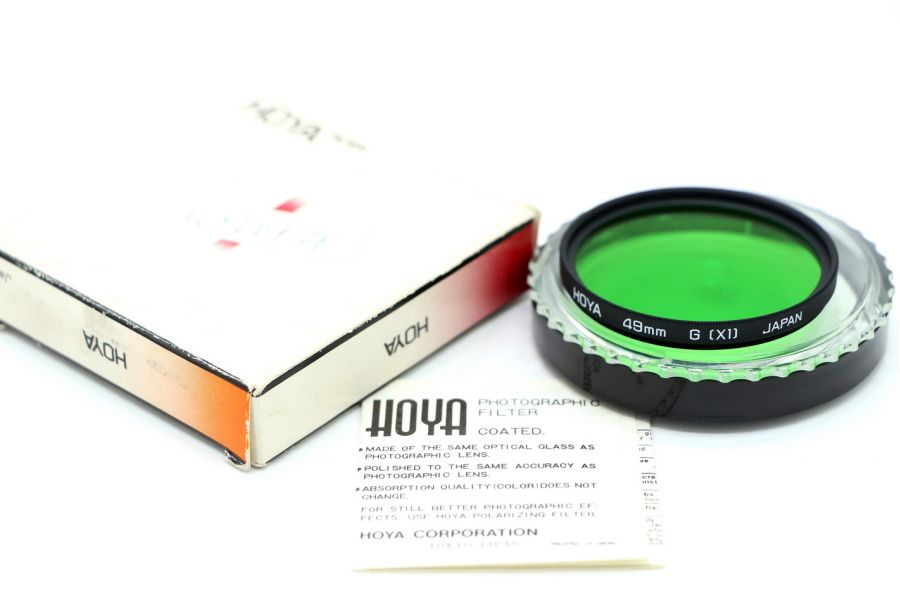 Светофильтр Hoya 49mm G (X1) Japan