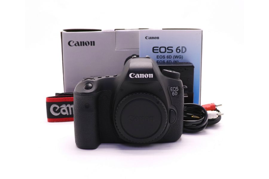 Canon EOS 6D body в упаковке (пробег 8205 кадров)
