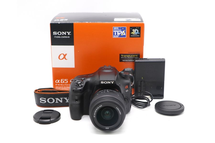 Sony A65 kit в упаковке (пробег 36775 кадров)