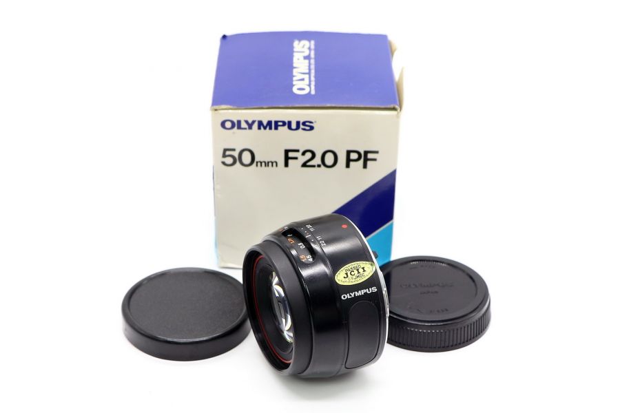 Olympus 50mm f/2 PF в упаковке