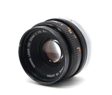 Купить Canon FD 1.8/50mm S.C. для Nikon F lens Canon FD 1.8/50mm S.C. для Nikon F lens