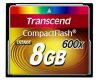 Флеш карта Compact Flash Transcend 8GB 600x