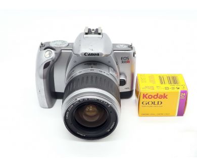 Canon EOS 300v kit + фотопленка Kodak Gold