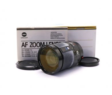 Minolta AF 28-135mm f/4(22)-4.5 в упаковке (Japan, 1985)