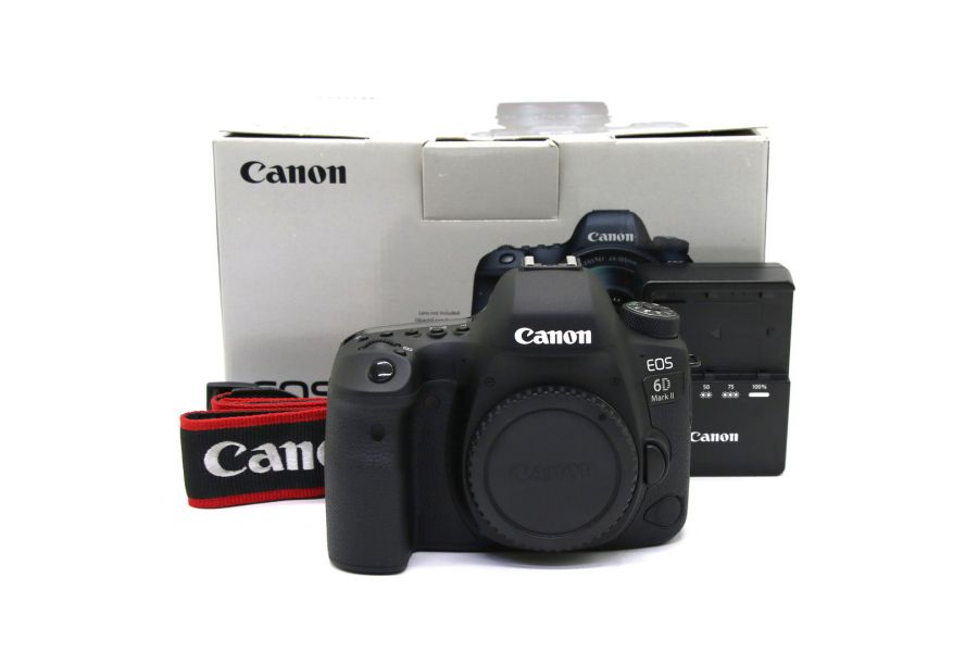 Canon EOS 6D Mark II body в упаковке (пробег 360 кадров)