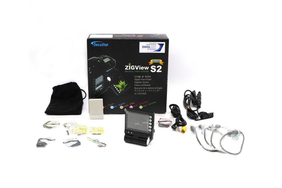 Электронный видоискатель ZigView S2 в упаковке