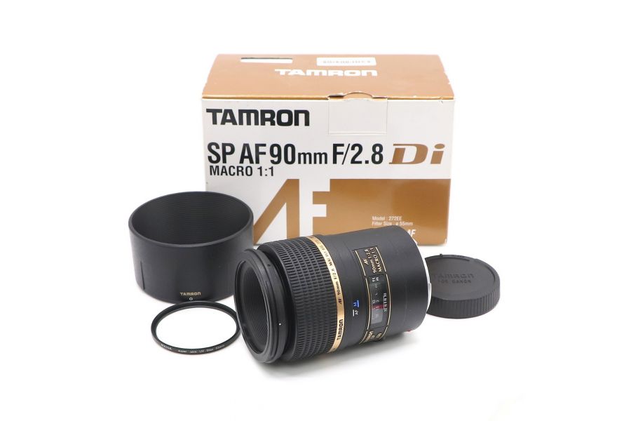 Tamron SP AF 90mm f/2.8 Di Macro 1:1 (272E) Canon EF в упаковке 