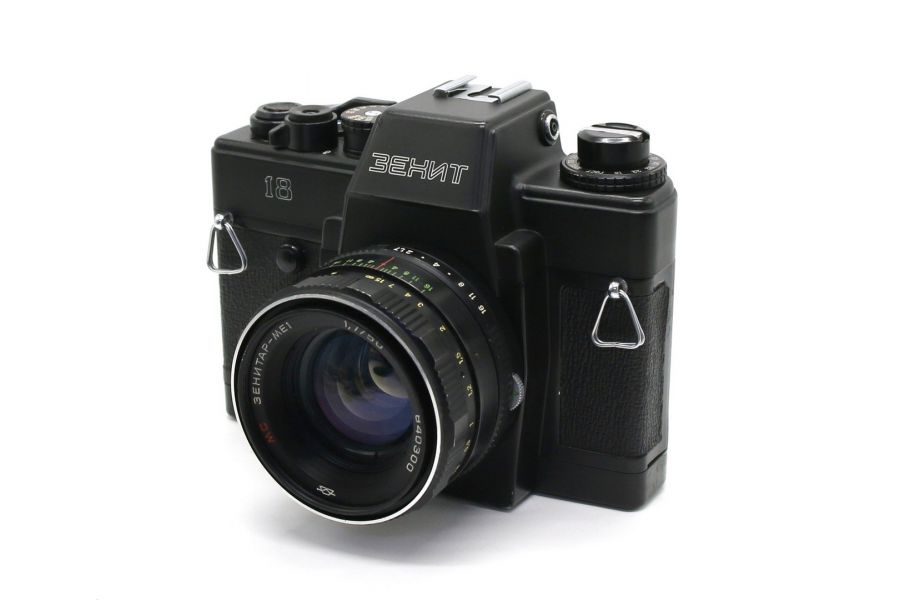 Редкость Зенит 18 + Зенитар-МЕ1 (СССР, 1986)