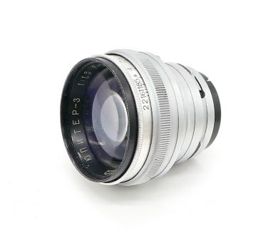 Юпитер-3 1,5/50 silver без задней линзы
