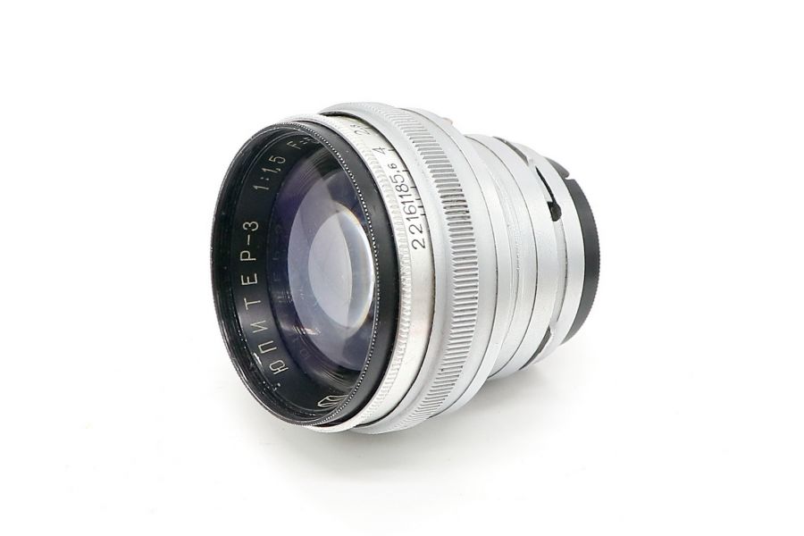 Юпитер-3 1,5/50 silver без задней линзы