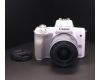 Canon EOS M50 kit белый (пробег 1310 кадров)
