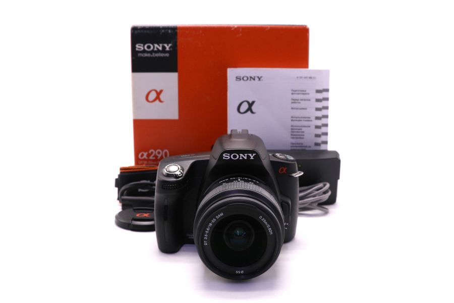 Sony A290 kit в упаковке (пробег 980 кадров)