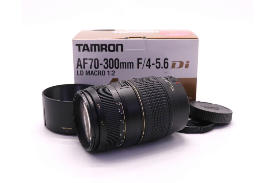 Tamron AF 70-300mm f/4-5.6 Di LD MACRO 1:2 (A17) для Canon EF в упаковке