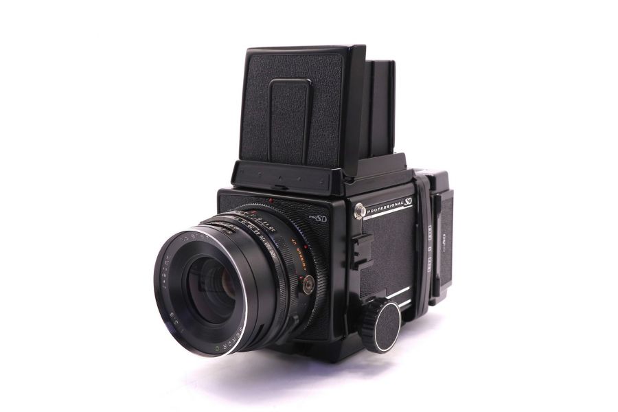 Mamiya RB67 Professional SD + Mamiya-Sekor C 90mm f/3.8 (Japan, 1990)
