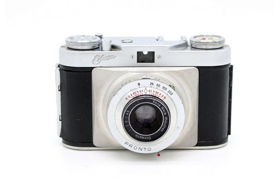 Edixa Pronto + Ennagon 2,8/45 (Germany, 1954)