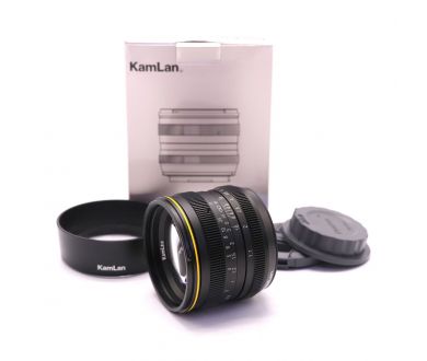 Купить KamLan 50mm f/1.1 Micro 4/3 в упаковке KamLan 50mm f/1.1 Micro 4/3 в упаковке