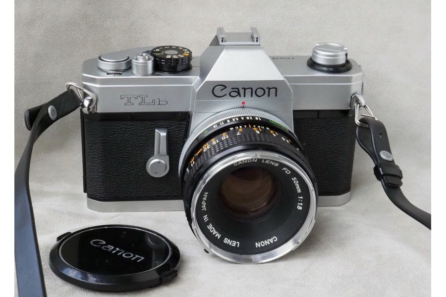 Canon TLb + Canon FD 1.8/50mm (Japan, 1976)