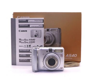 Canon PowerShot A540 в упаковке