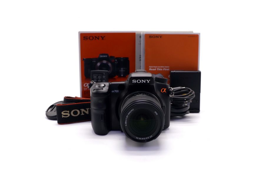 Sony A700 kit зеркальный фотоаппарат в упаковке