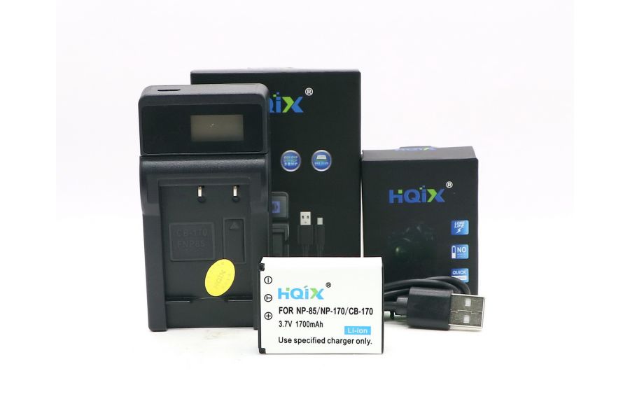 Аккумуляторы HQIX для Fujifilm S1 (NP-85) + зарядное устройство
