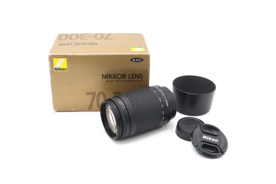 Nikon 70-300mm f/4-5.6G AF Nikkor в коробке