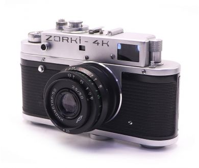 Зоркий 4К + Индустар-50 (СССР, 1976)