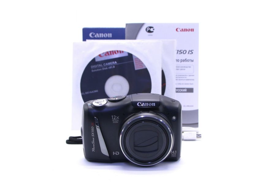 Canon PowerShot SX150 IS в упаковке