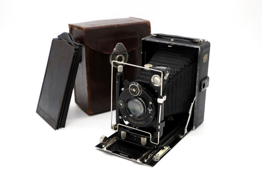 Enolde Franz Kochmann + Doppel Anastigmat Eurynar 13.5cm f/4.5