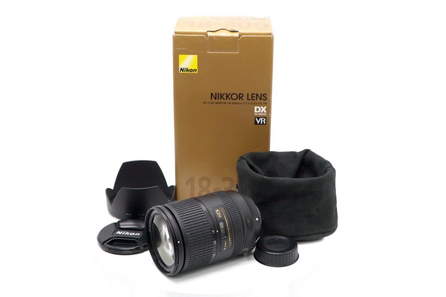 Nikon 18-300mm f/3.5-5.6G ED VR AF-S DX в упаковке